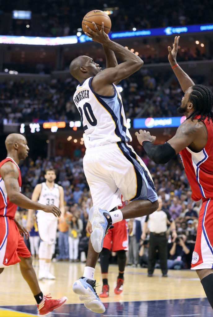 Quincy Pondexter wearing adidas Real Deal 93 Pack