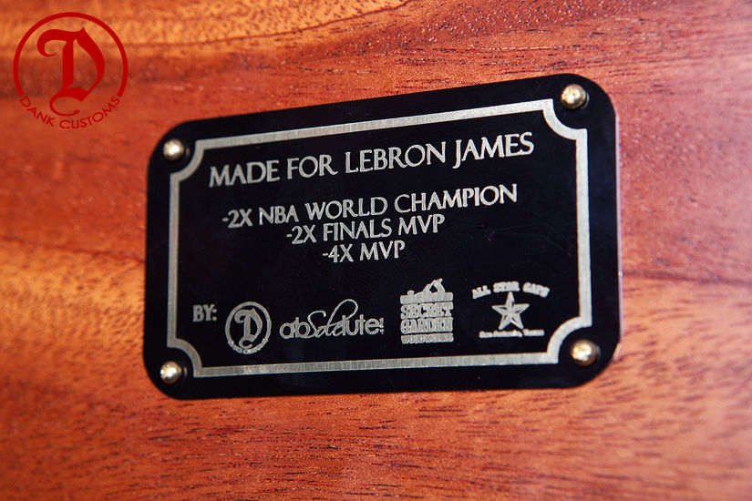Nike LeBron X PS Elite Championship For LeBron James By Dank Customs (2)