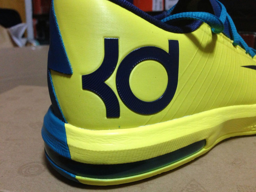 Nike KD VI Yellow Teal Navy 599424-700 (7)