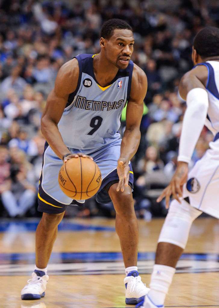 Tony Allen wearing miadidas Rose 3 Home