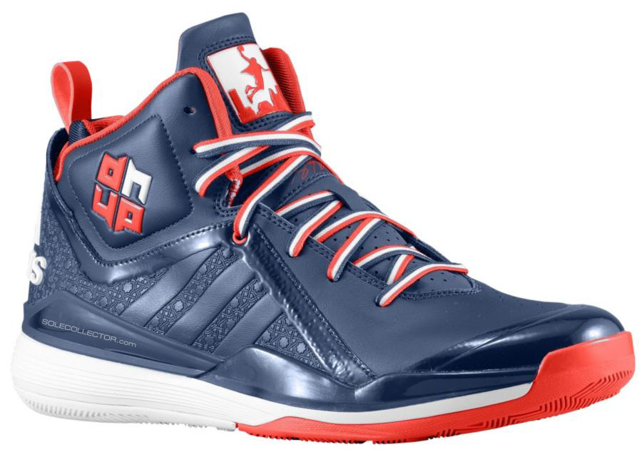 adidas D Howard 5 Navy/Red/White (1)