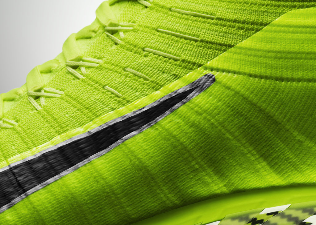 Nike Vapor Ultimate Flyknit Cleat Volt (2)