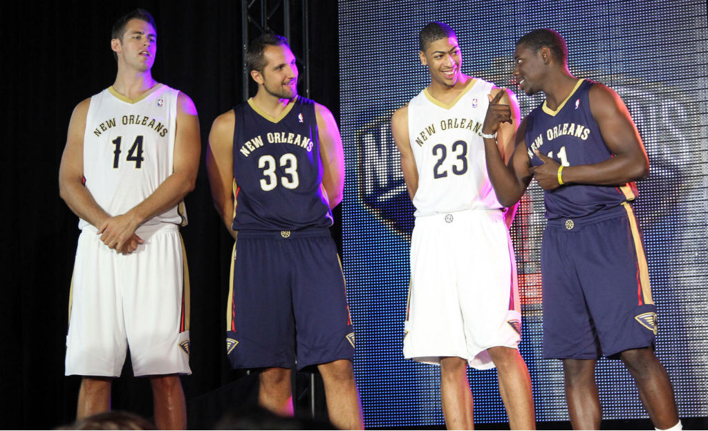 New Orleans Pelicans Unveil Uniforms (1)