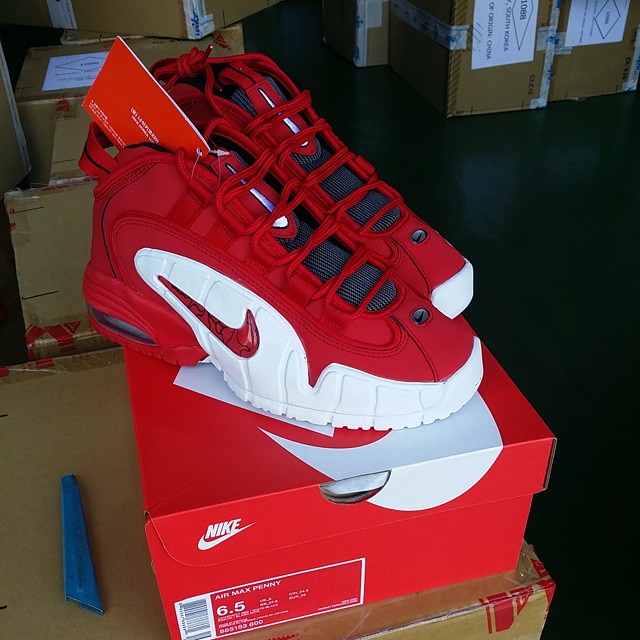 Nike Air Max Penny 1 Red/White 685153-600 (2)