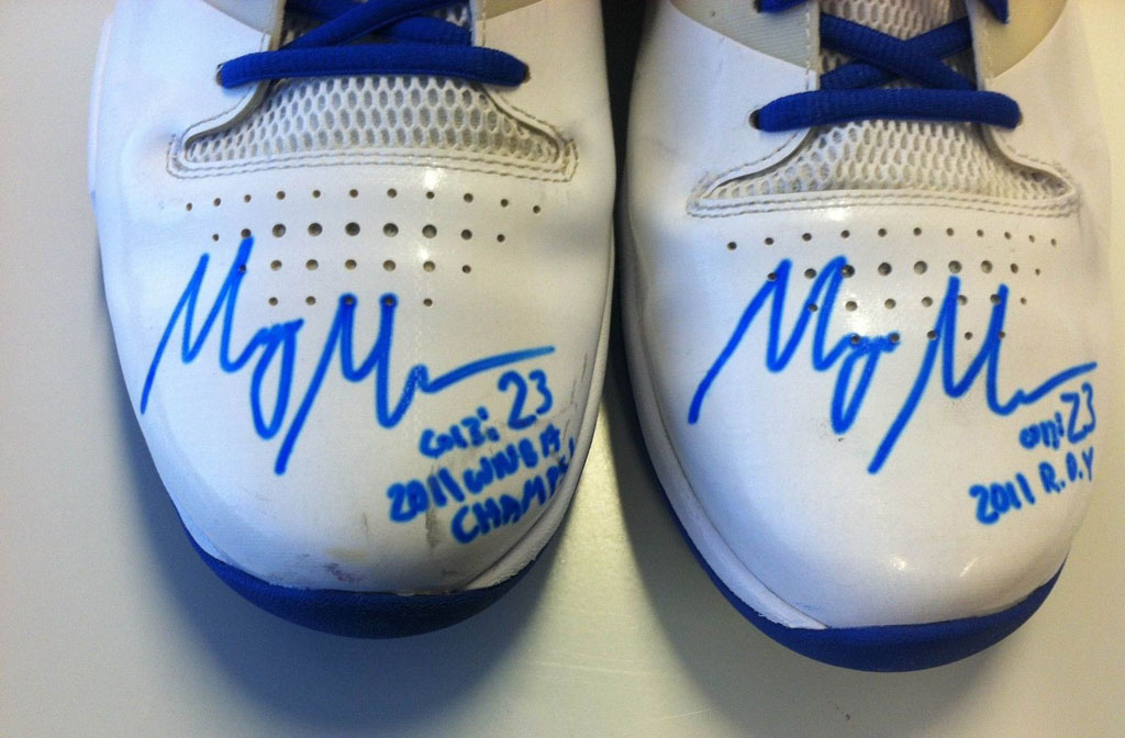 Maya Moore's Game-Worn Nike Zoom Kobe V & Jordan Fly Wade for Charity (8)