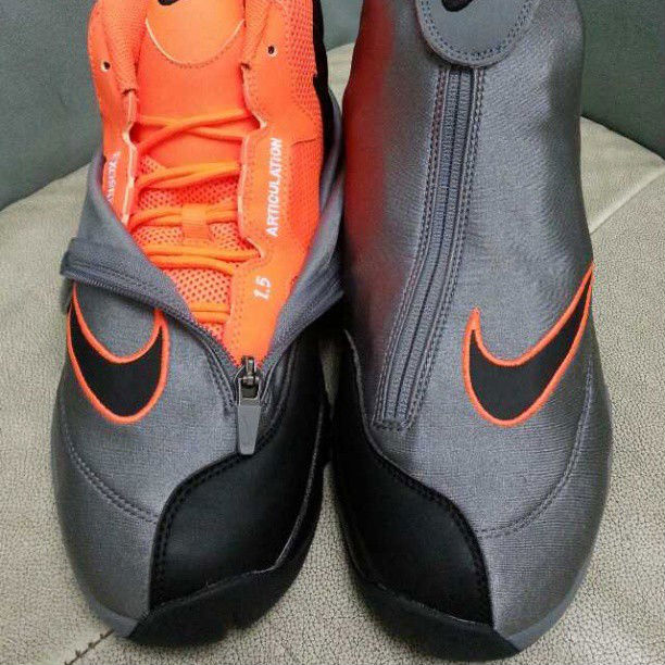 Nike Air Zoom Flight The Glove - Oregon State Grey/Orange (4)