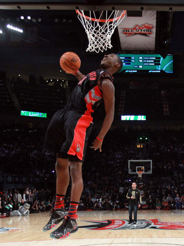 Terrence Ross wearing Nike Air Max Barkley Posite Area 72