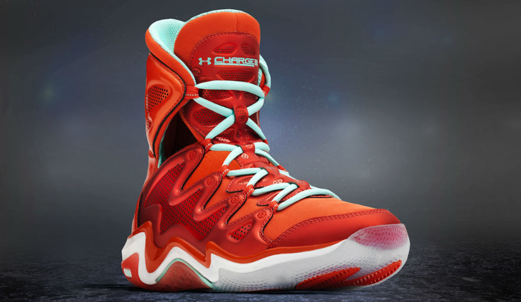 Under Armour Micro G Charge BB Fuego White