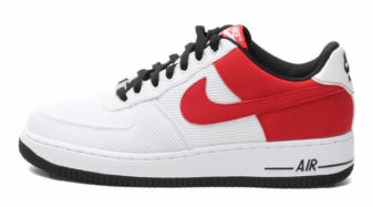 white air force 1 red bottom