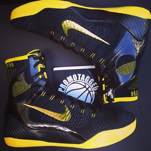Nike Kobe 9 Elite Black/Yellow (3)
