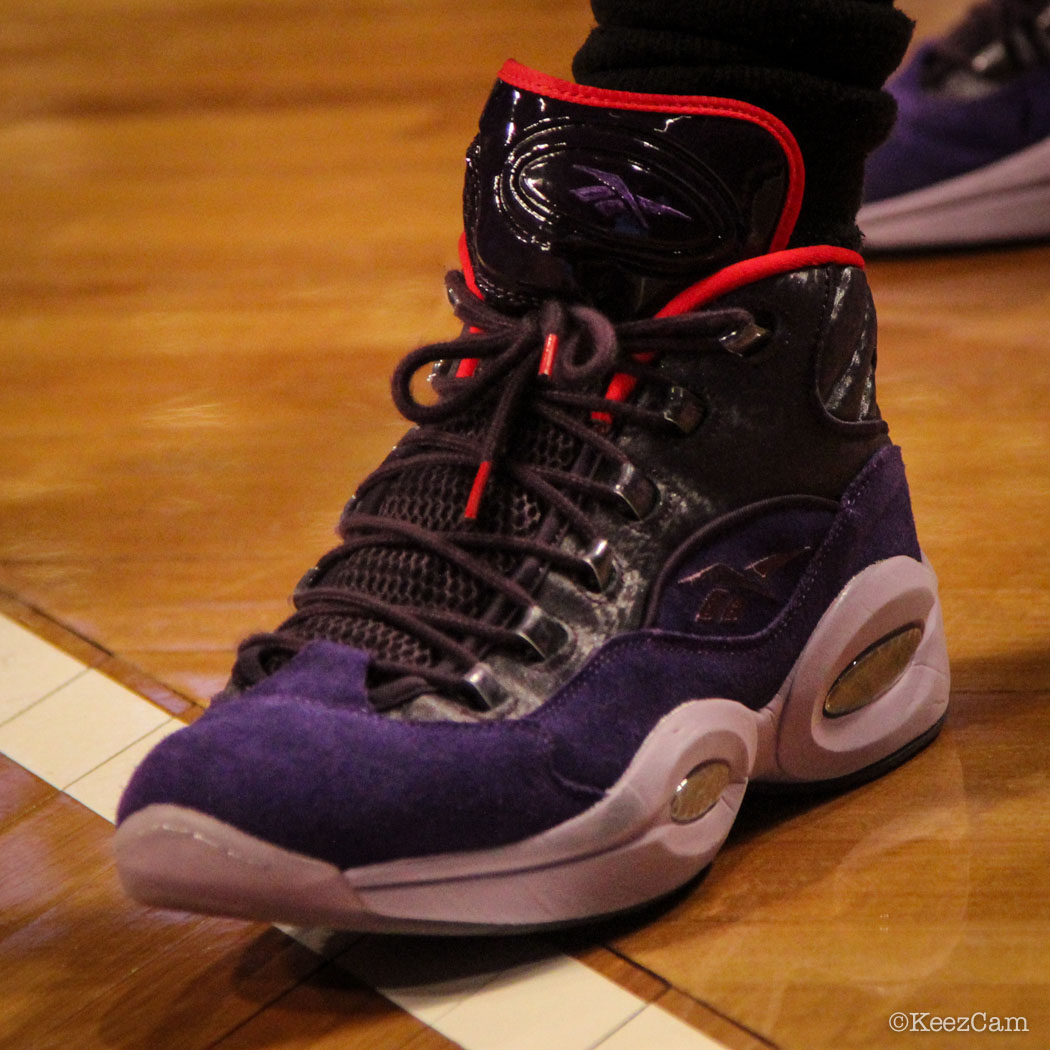 Gerald Green wearing Reebok Question Ghost of Christmas Future