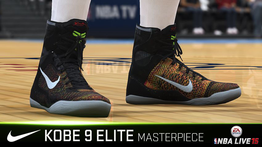 NBA Live 15 Sneakers: Nike Kobe IX 9 Elite Masterpiece