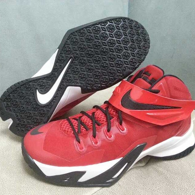 Nike LeBron Zoom Soldier 8 Red/Black-White (1)