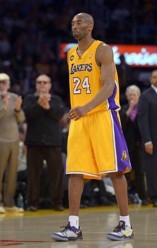 Kobe Bryant wearing Nike Kobe 8 System Elite PE (9)