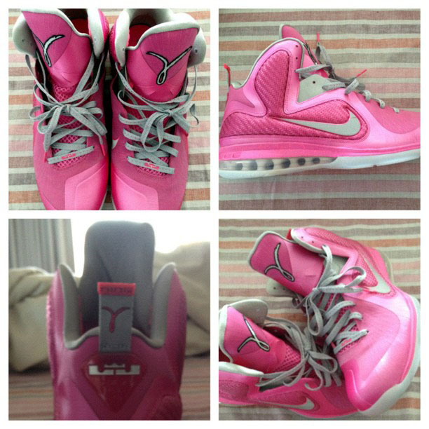 Nike LeBron 9 IX Kay Yow Think Pink
