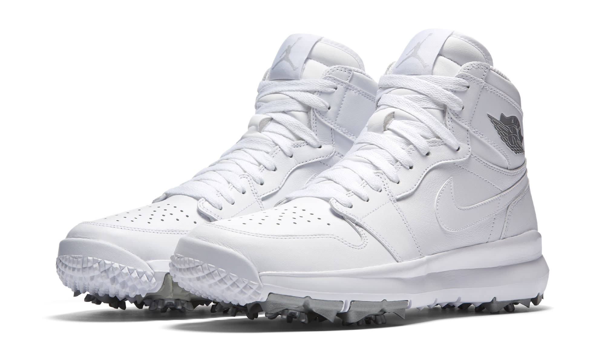 nike air jordan 1 low golf shoes white copa black