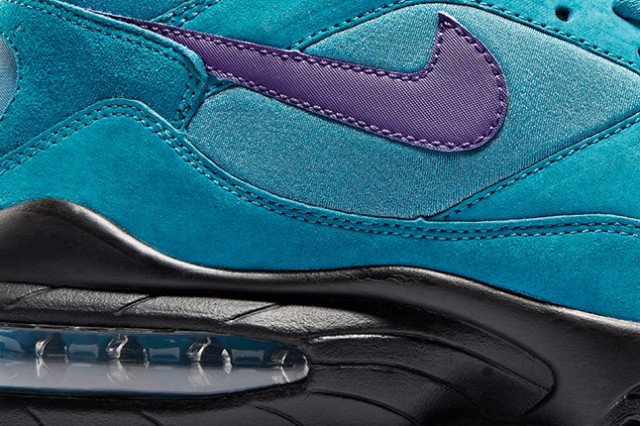 size x Nike Air Max 93 in turquoise suede