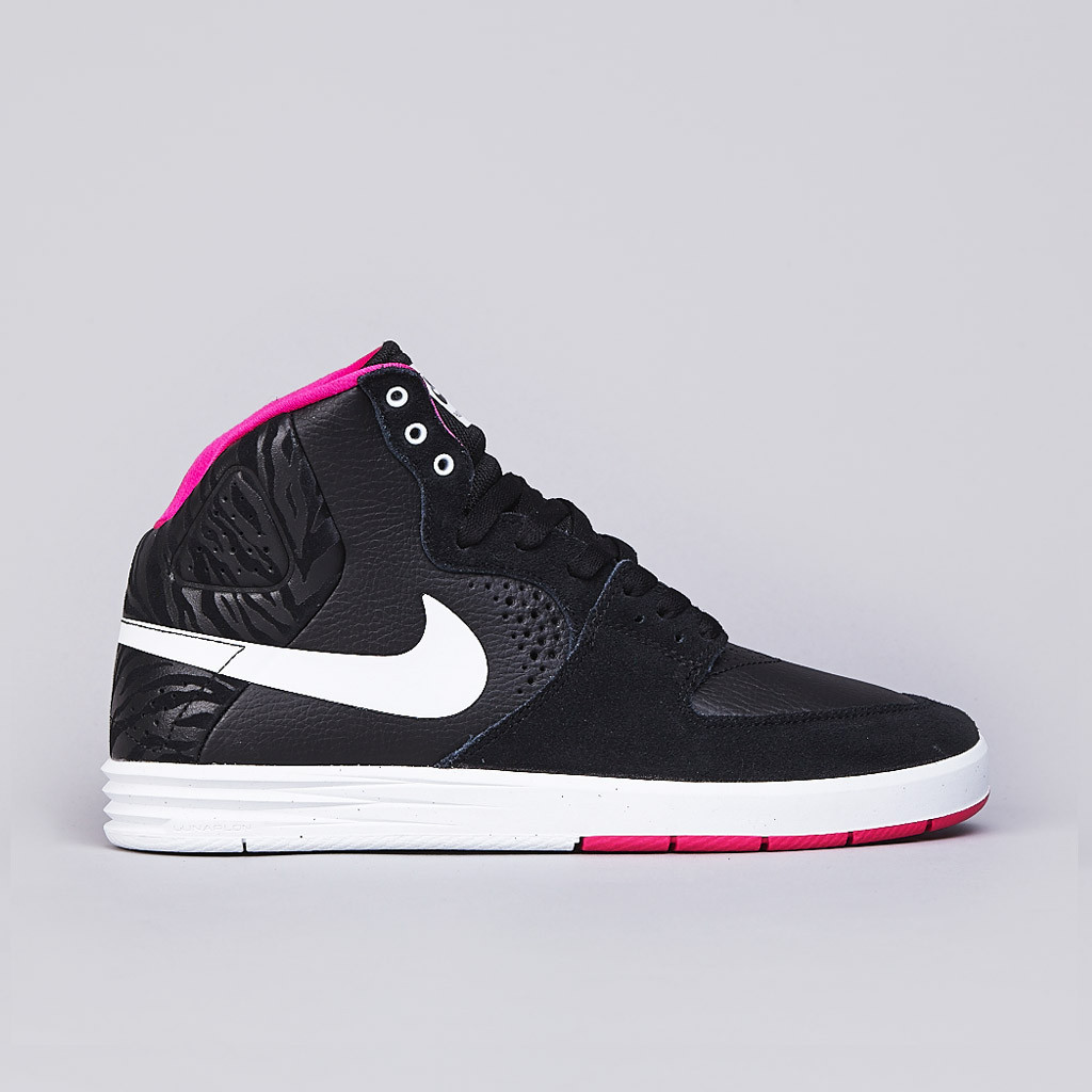 vans vente en ligne - Nike SB Paul Rodriguez 7 High - Black / White / Pink Foil | Sole ...