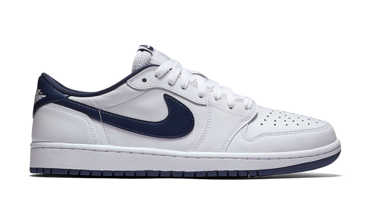 navy air jordan 1 low