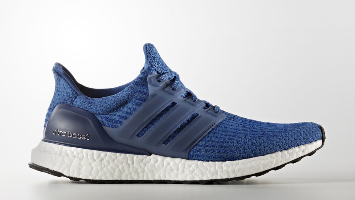 ultra boost blue sole