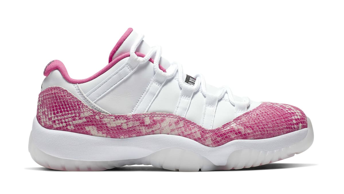 pink snakeskin 11 low