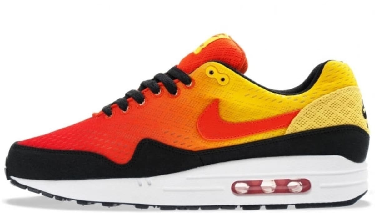 air max yellow and orange