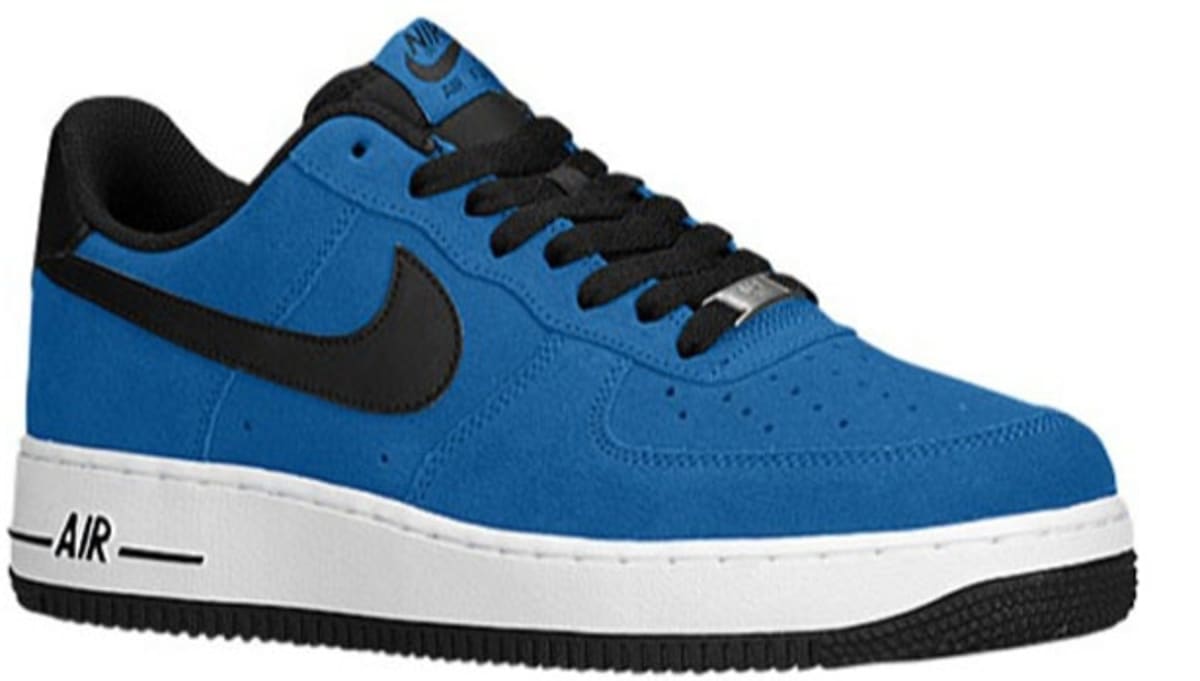 blue sole air force 1