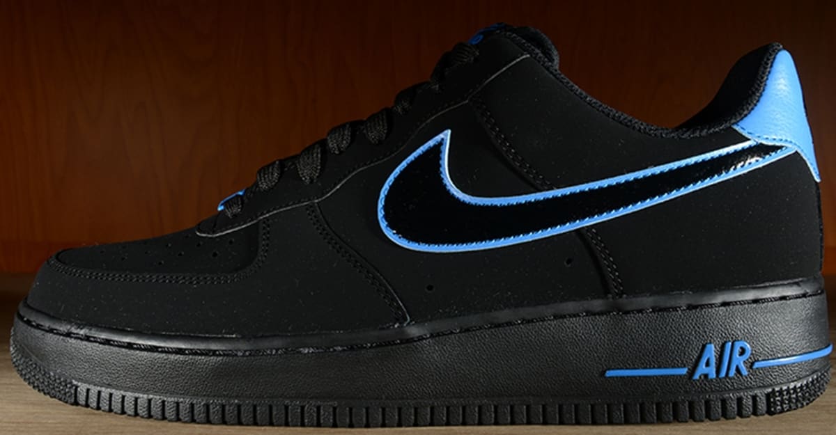 blue sole air force 1