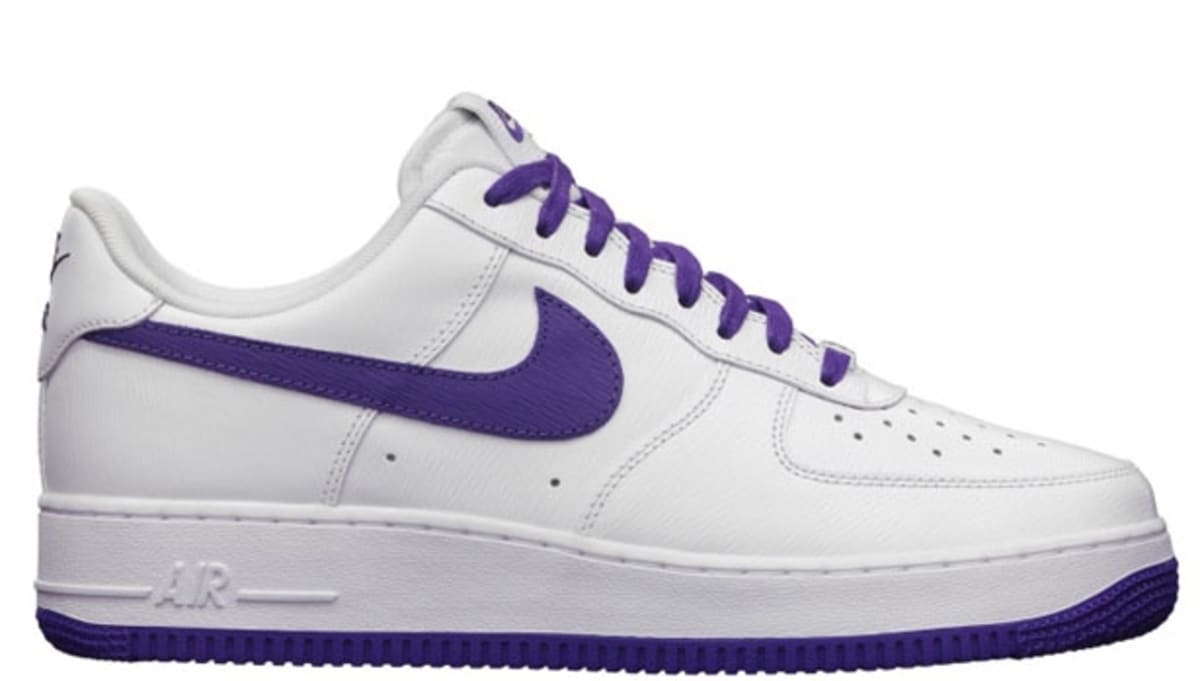 nike purple air force ones