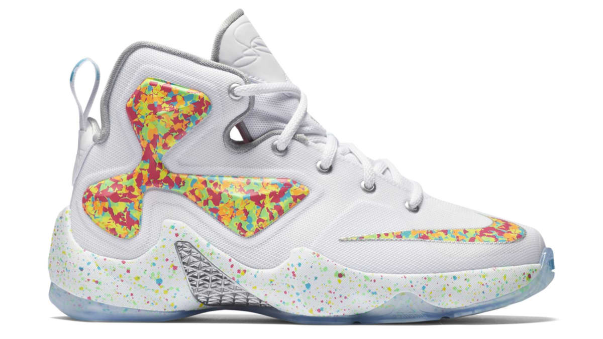 lebron james fruity pebbles sneakers