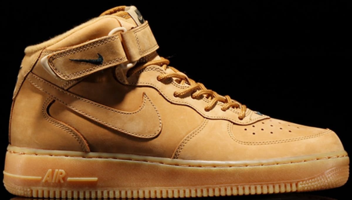 Nike Air Force 1 Mid Flax/Flax-Outdoor Green | Nike | Sole Collector
