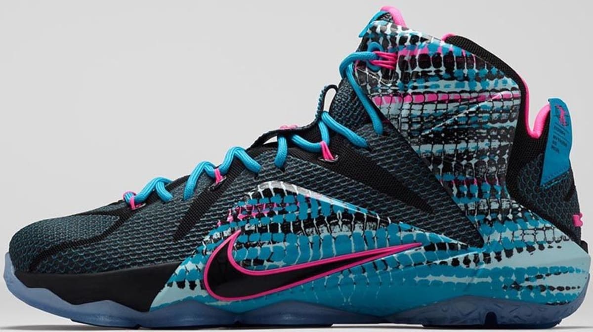 lebrons black and pink