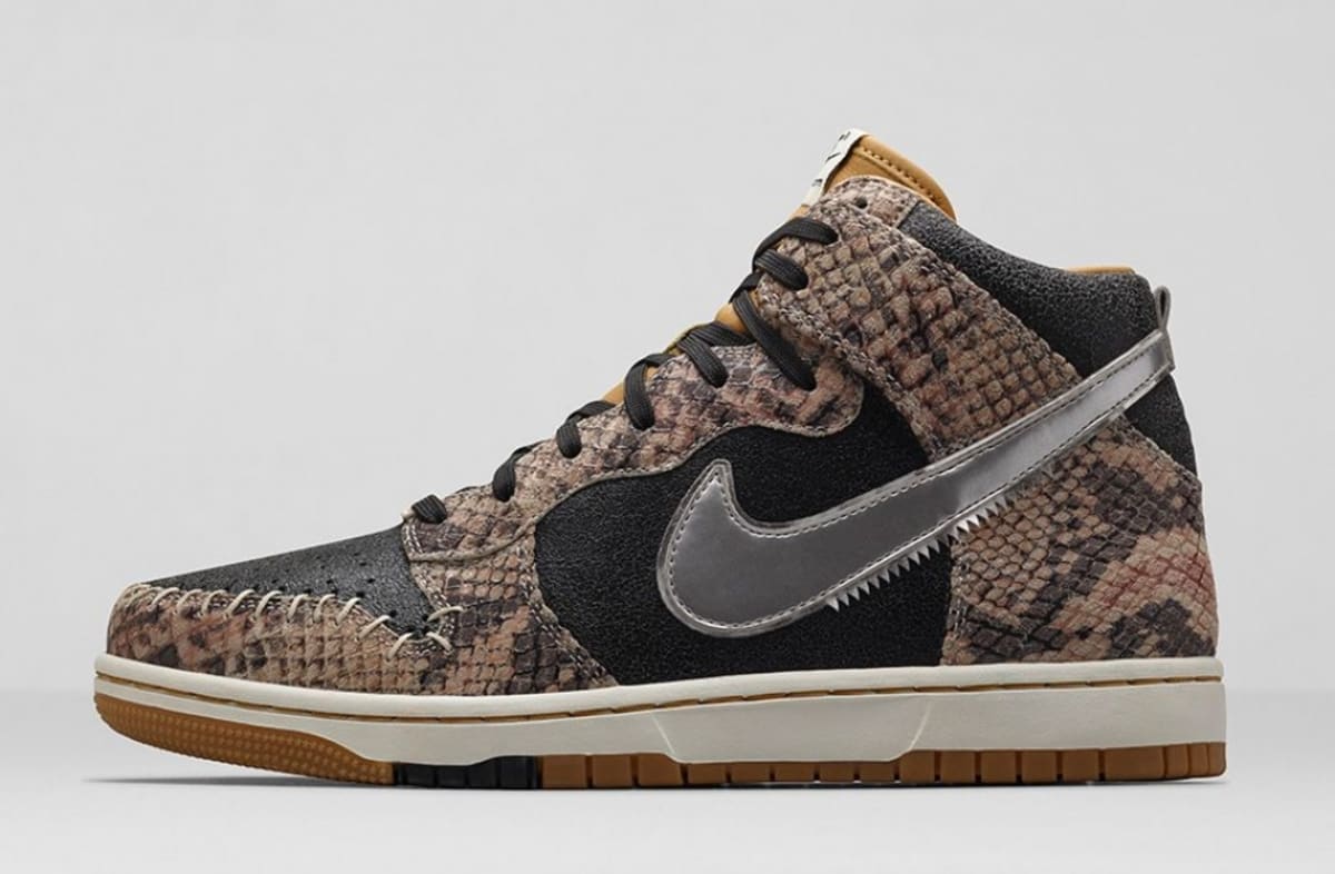 nike black and silver sneakers