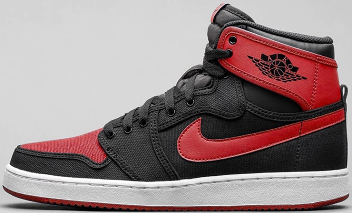 retro 1 black red and white