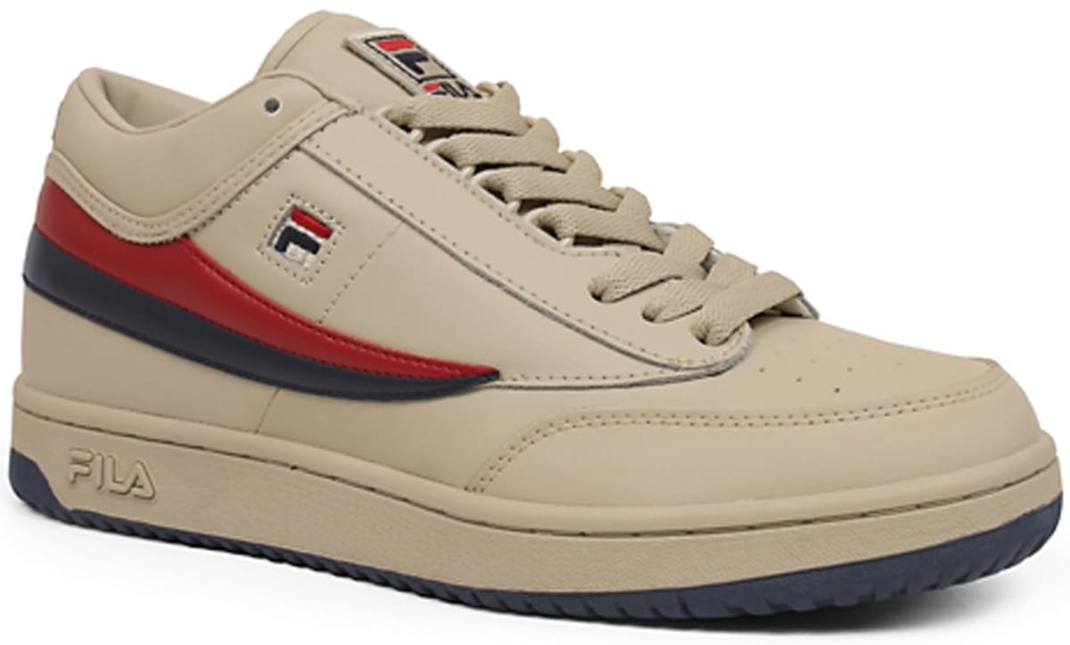 fila cream sneakers