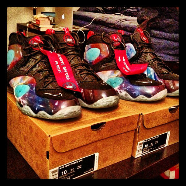 Sole Collector x Nike Zoom Rookie Galaxy Release Recap - bofizzly