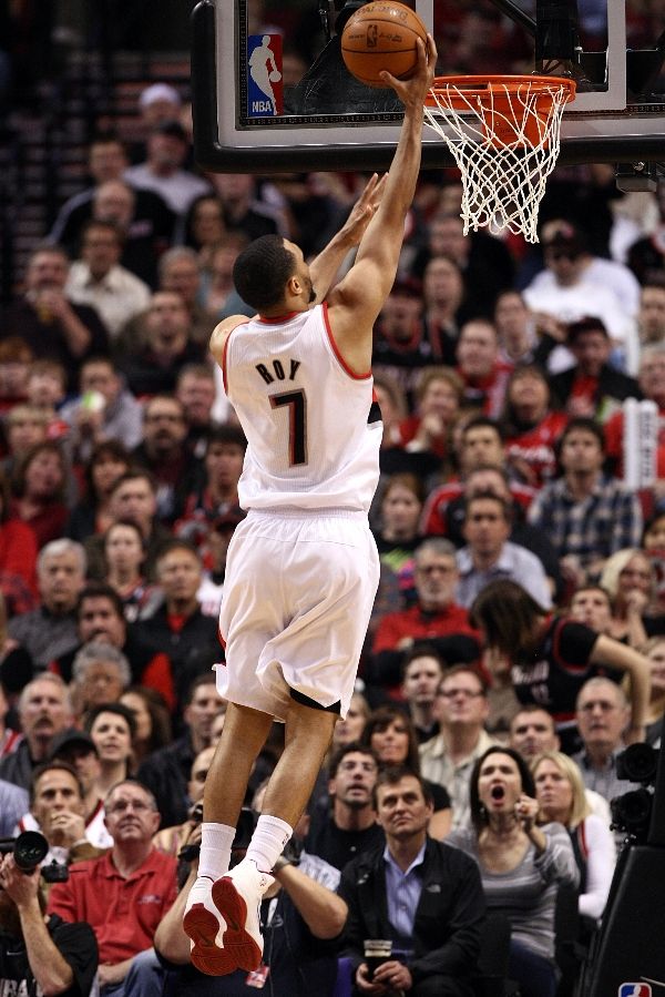 Brandon Roy wearing the Nike Zoom Hyperfuse