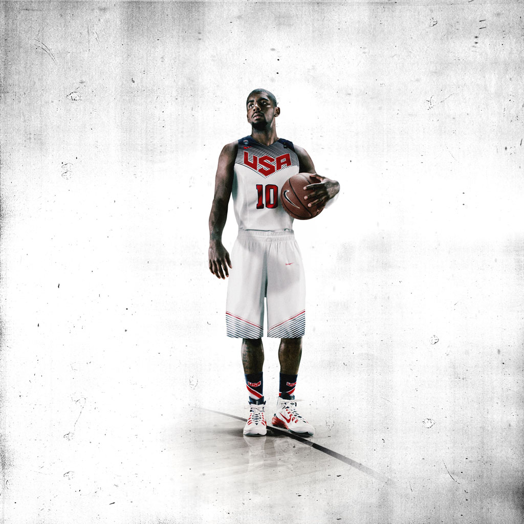 Nike Basketball Unveils 2014 USA Basketball Uniforms - Kyrie Irving (2)