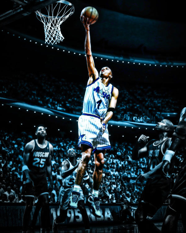 RareInk x NBA Photo Art // Penny Hardaway