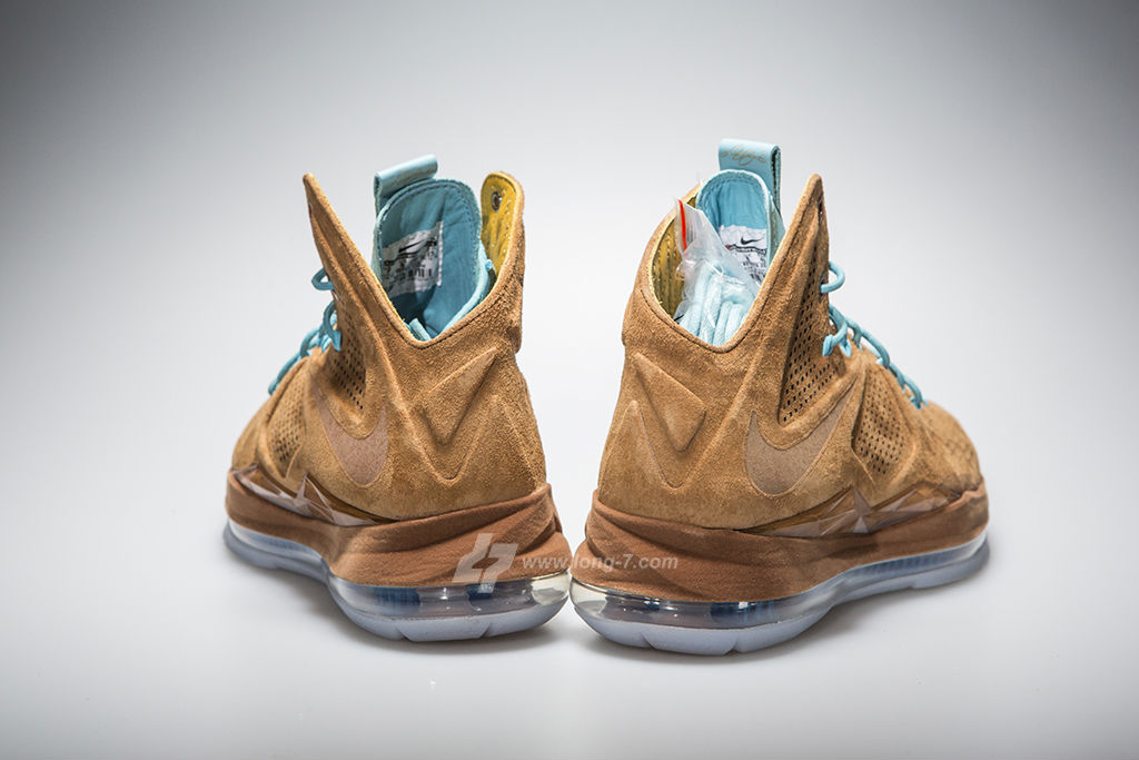 Nike LeBron X EXT Brown Suede 607078-200 (6)