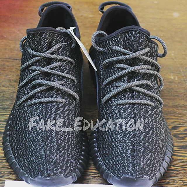 adidas yeezy boost 350 pirate black real fake | Solecollector