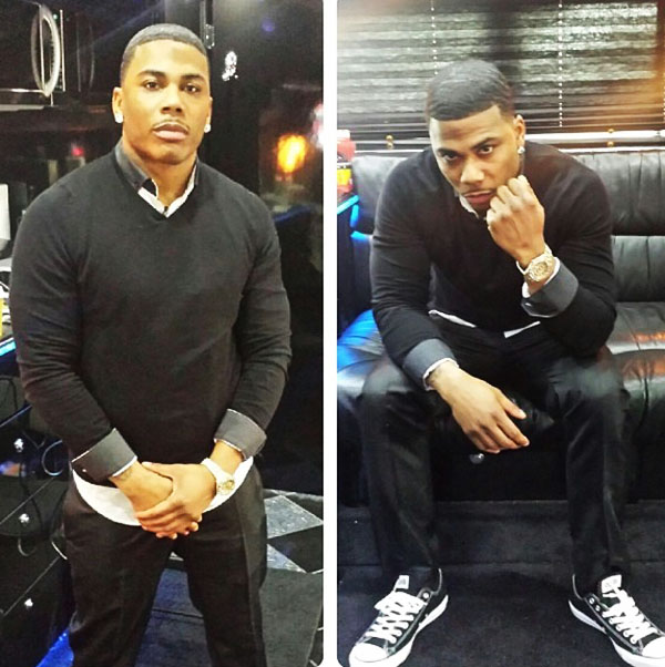 Nelly wearing Converse Chuck Taylor All Star