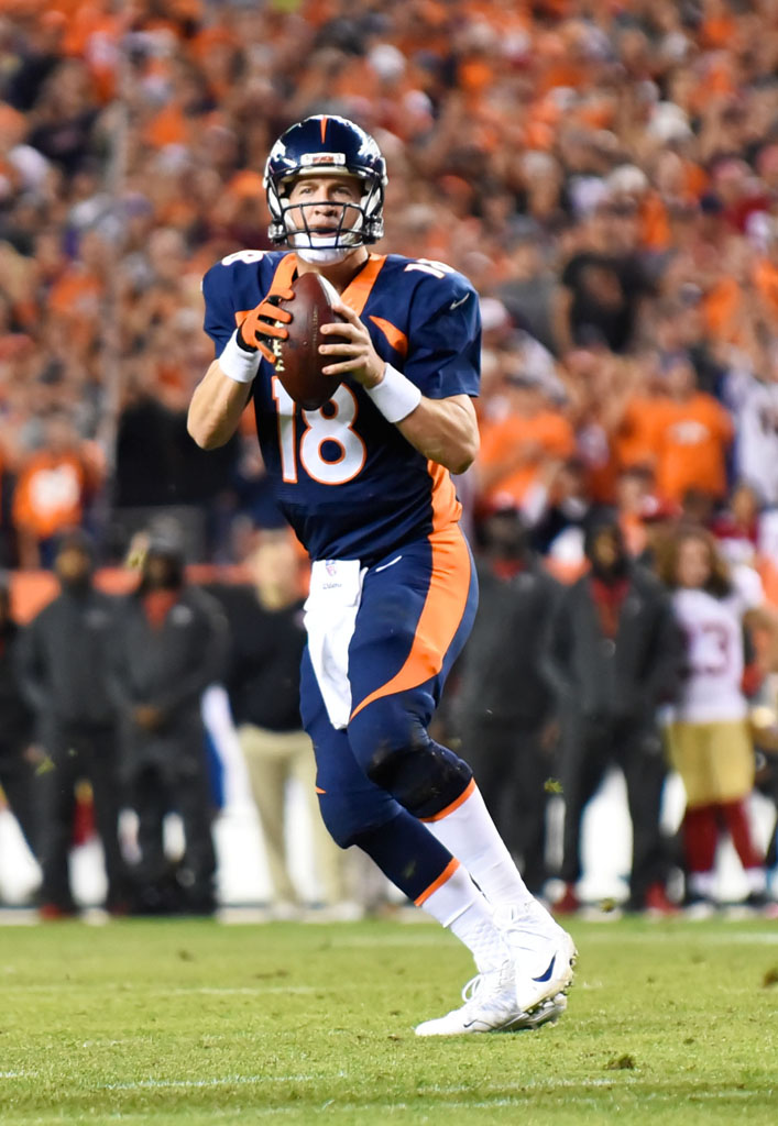 Peyton Manning wearing Nike Zoom Code Elite (2)