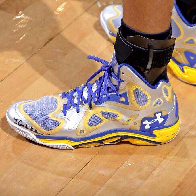 Stephen Curry Under Armour Anatomix Spawn PE // Close-Up