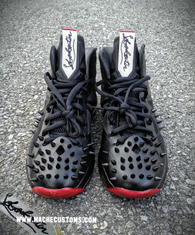 Nike LeBron X Lebronboutin by Mache Custom Kicks (4)