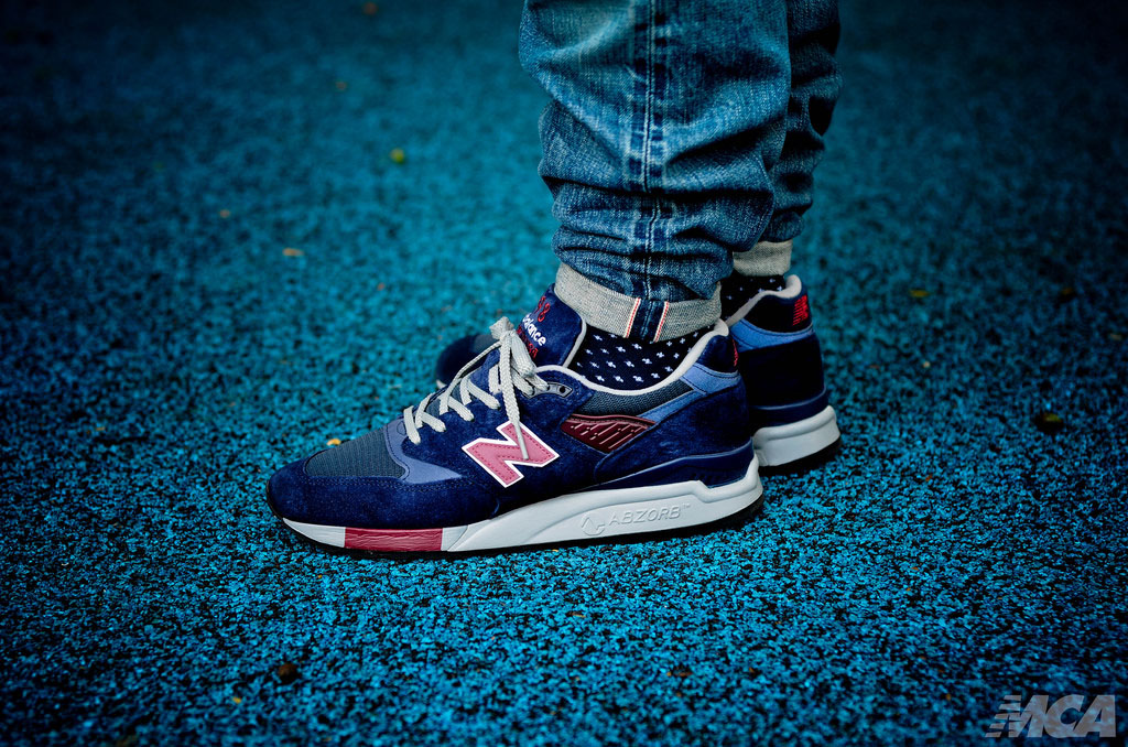 foshizzles in the 'Navy' New Balance 998