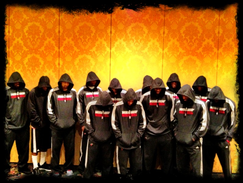 Miami Heat Trayvon Martin Tribute Photo