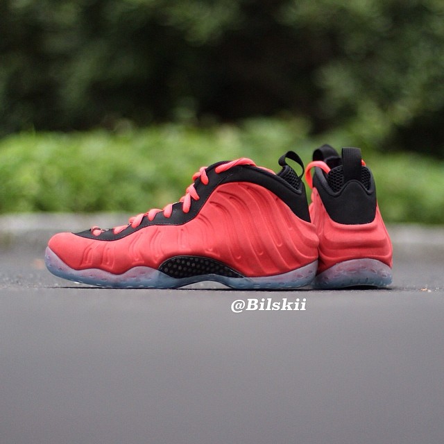Nike Air Foamposite One Red Suede Sample (2)