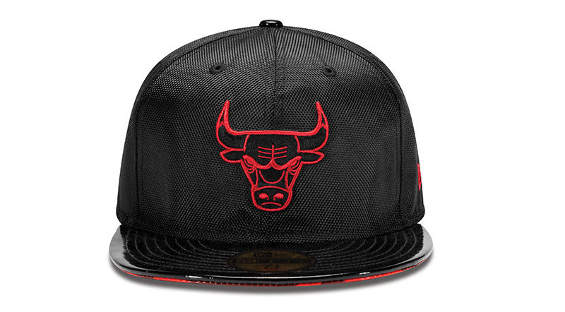 New Era 59FIFTY Chicago Bulls Air Jordan XI 11 Black Red Inspired (1)