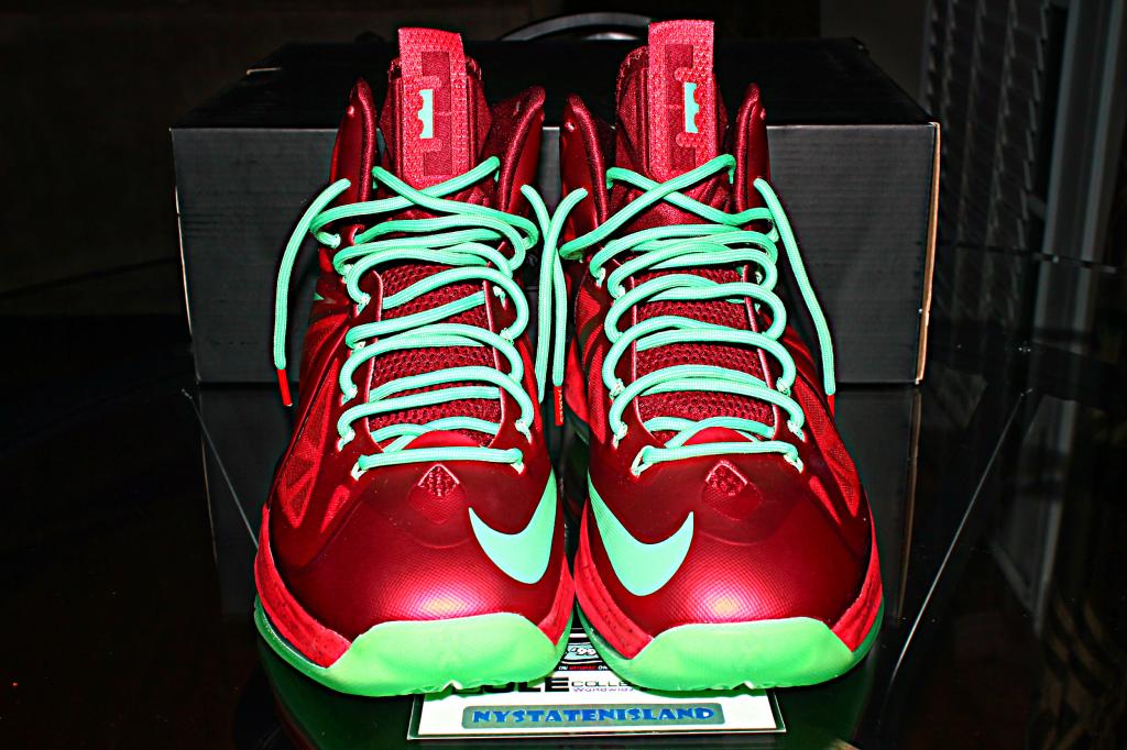 Nike LeBron X Christmas Detailed Look Sole Collector